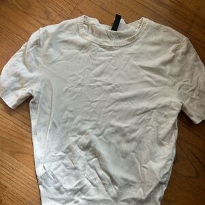 Women’s White Short Sleeve H&M